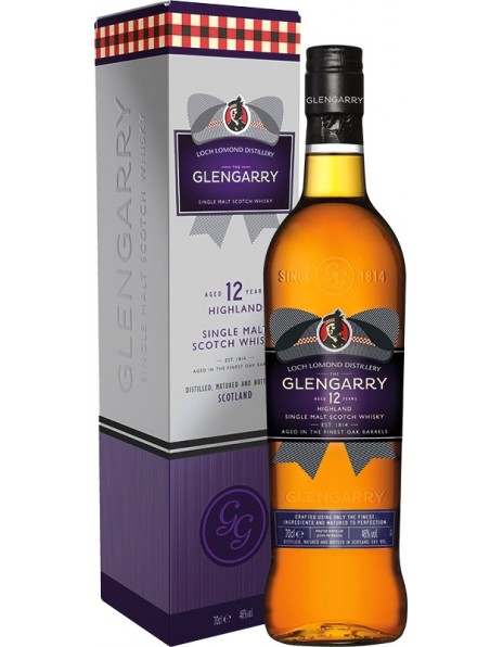 Виски "Glengarry" 12 Years Old, gift box, 0.7 л