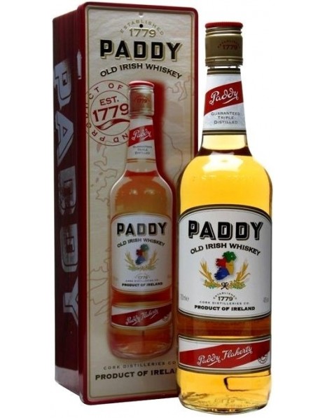 Виски "Paddy", metal box, 0.7 л