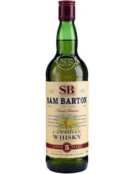 Виски "Sam Barton" 5 Years, 0.7 л
