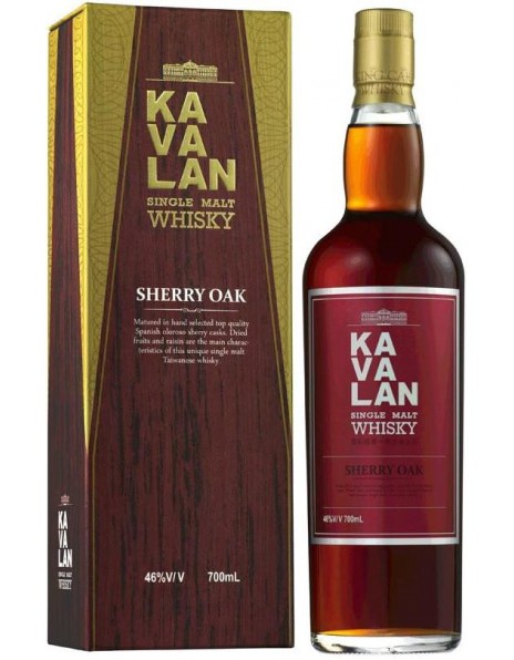 Виски Kavalan, Sherry Oak, gift box, 0.7 л