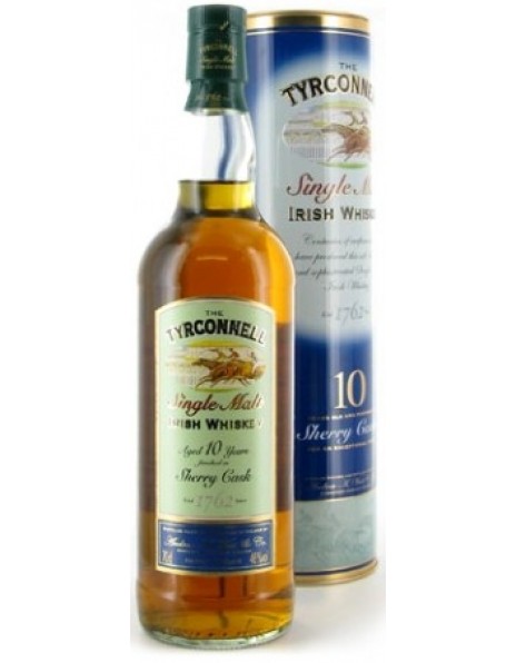 Виски "Tyrconnell" 10 years Sherry Cask, In Tube, 0.7 л