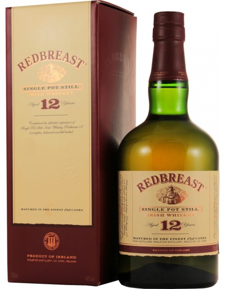 Виски "Redbreast" 12 years, gift box, 0.7 л