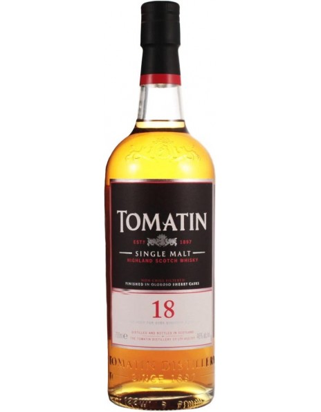 Виски "Tomatin" 18 Years Old, 0.7 л