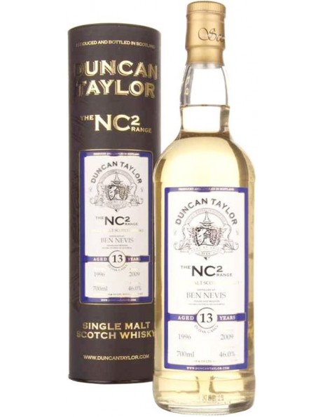 Виски "Ben Nevis" 13 Years Old, "NC2", 1996, in tube, 0.7 л