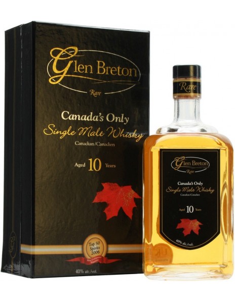 Виски "Glen Breton" Rare, 10 Years Old, gift box, 0.75 л