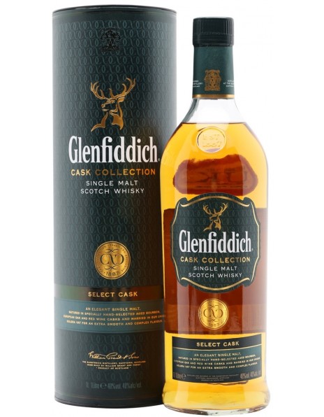 Виски Glenfiddich Cask Collection, Select Cask, in tube, 1 л