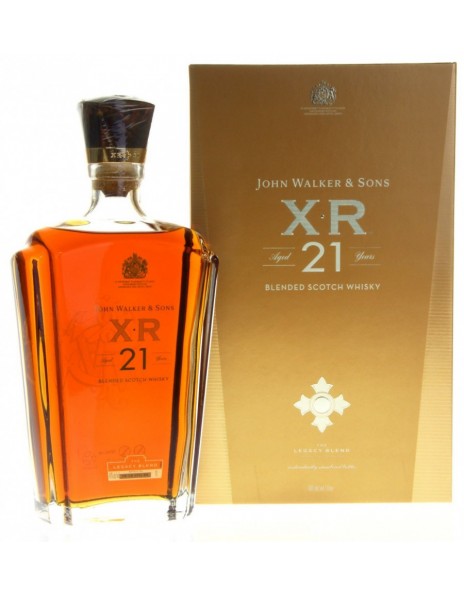 Виски Johnnie Walker, XR 21 Years Old, gift box, 1 л