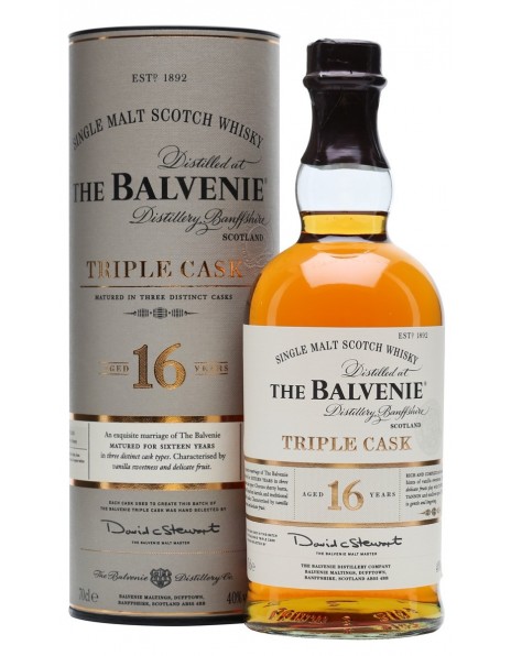 Виски Balvenie Triple Cask 16 Years Old, in tube, 0.7 л
