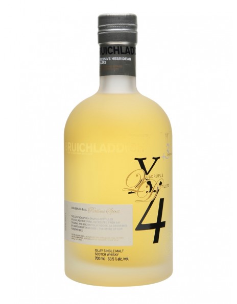 Виски Bruichladdich, Quadruple Distilled X4+3, in tube, 0.7 л