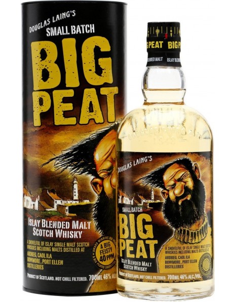 Виски Douglas Laing, "Big Peat", in tube, 0.7 л