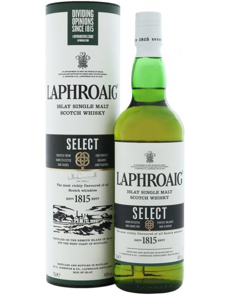 Виски "Laphroaig" Select Cask, in tube, 0.7 л