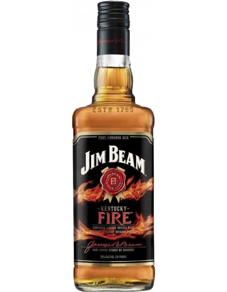 Виски "Jim Beam" Fire, 1 л