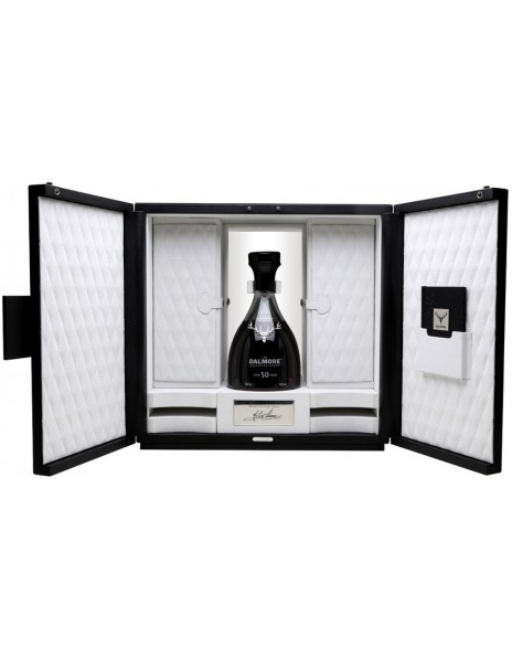 Виски Dalmore 50 Years Old, gift set with 4 glasses, 4 coasters, stopper and book, 0.7 л