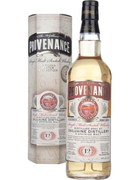 Виски Dailuaine "Provenance" 12 Years Old, in tube, 0.7 л