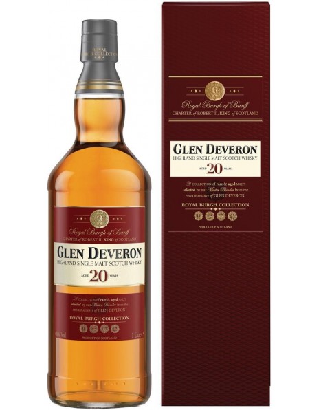 Виски Glen Deveron 20 Years Old, gift box, 0.7 л
